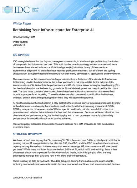 Rethinking Your Infrastructure for Enterprise AI